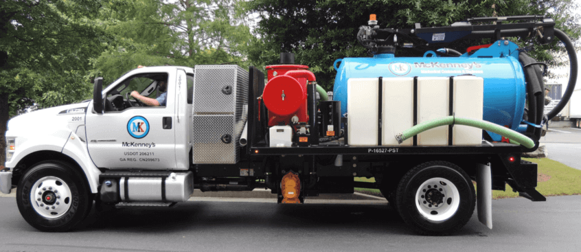 McKenney's hydrovac truck